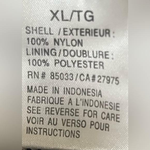 Diadora vintage nylon soccer pants, purple with drawstring and elastic waist, XL - Picture 5 of 6